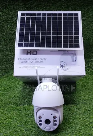 4mp Ubox Intelligent Solar PTZ 4g Camera 360° PTZ Auto-Tracking