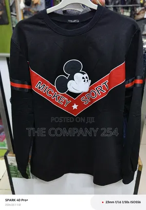 Quality Unsex Long Sleeved Round Neck Sweater Shirts Still Available