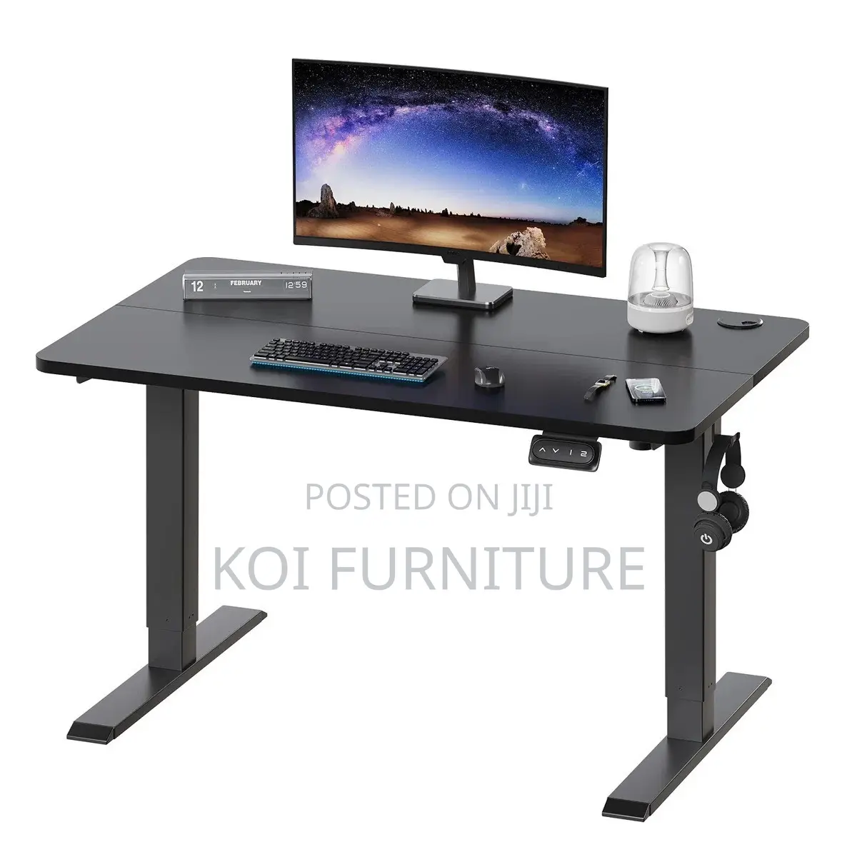 Office Desk; Height Adjustable Standing Home Office Work Desk