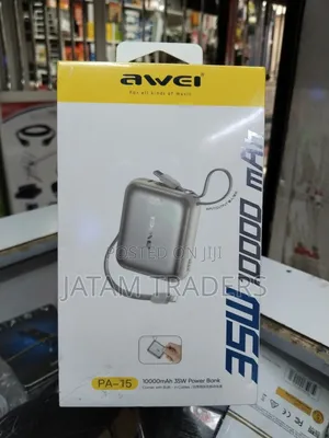 35w 10000mah Awei Power Bank