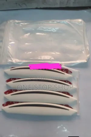 4pc White Door Edge Protector Guard Anti Collision Strips
