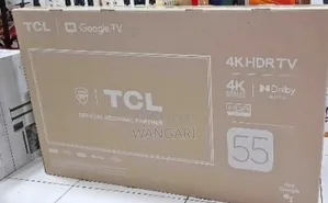 Dolby Audio TCL 55 Inch 4 K HDR Google Tv