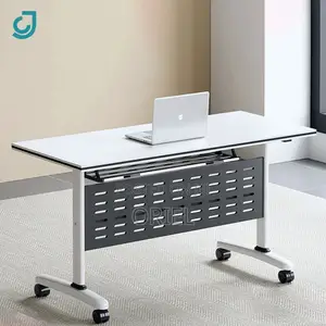 Office Study Table : Foldable Mobile Training Conference Table