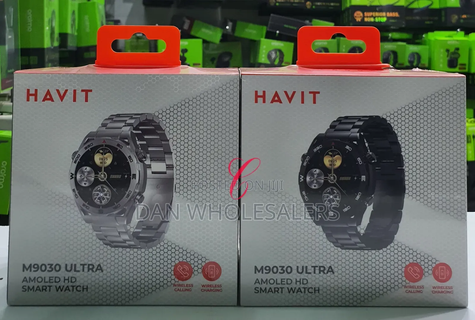 Havit M9030 Ultra *Metallic Amoled* Wireless Charging Smart
