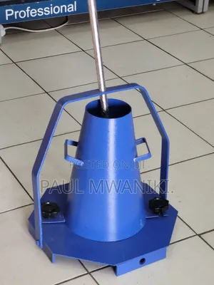 Standard Slump Test Cone With Rod
