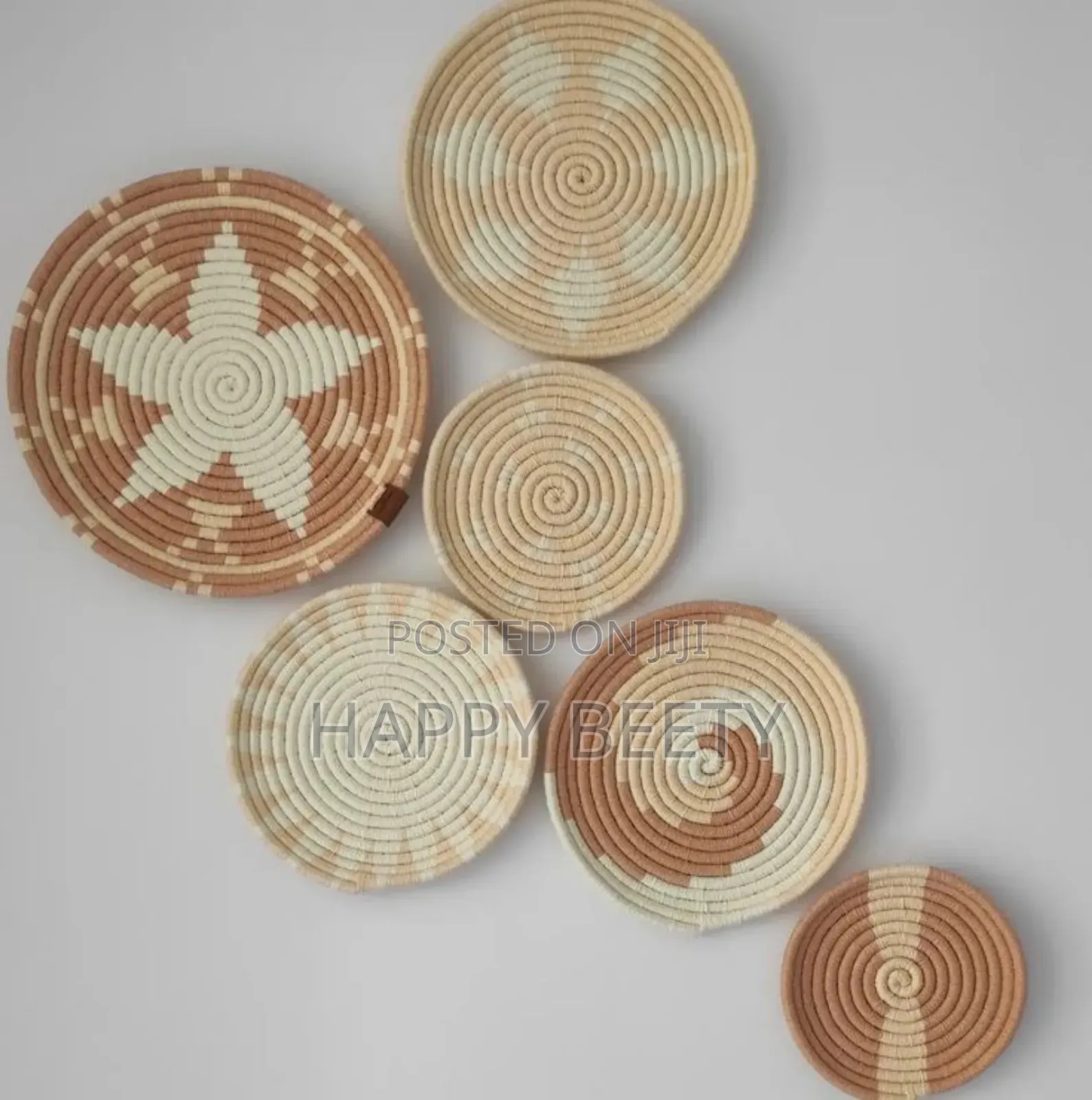 3 Pcs Boho African Decor