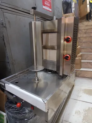 Commercial Gas Quality Shawarma Machine 2 Burner 