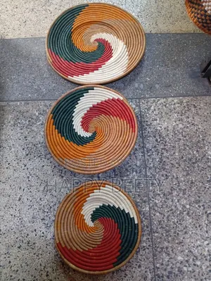 African Sisal Basket Wall Decor