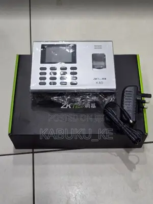 K40 Staff Time Attendance Ztketco Biometric Machine