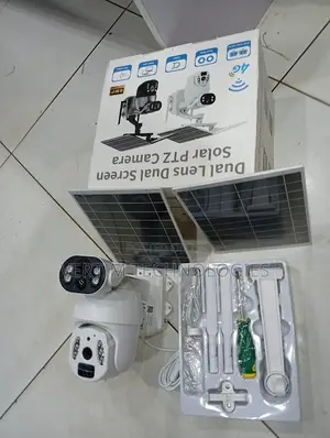 Ubox Auto Rotation Solar 4g Wireless Sim CCTV Surveillance Ubox 6mp