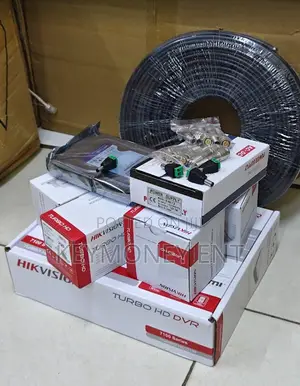 4 Turbo Hd 2mp CCTV Cameras Full System Kit With Night Vision
