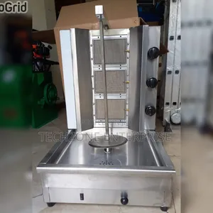 Commercial Quality Shawarma 3 Gas Burner Machine 