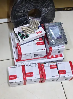 Hikvision 8 CCTV Camera Full Package 2mp With Night Vision