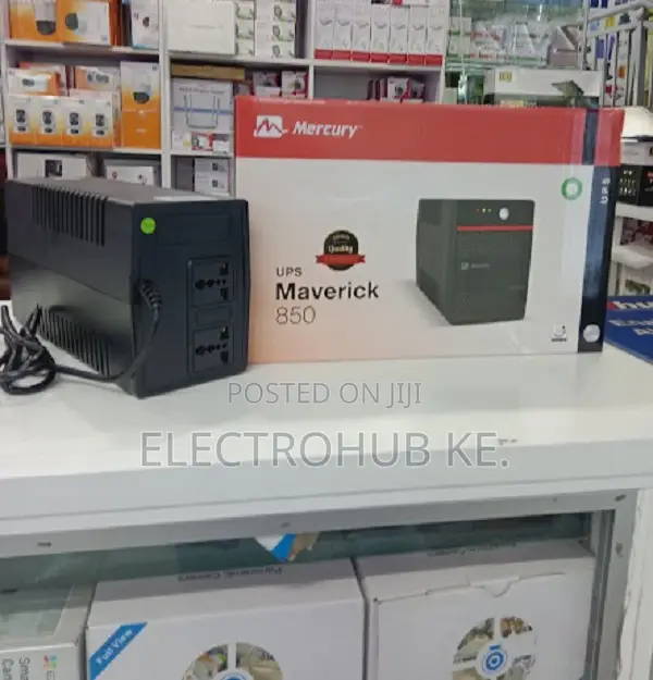 Mercury Maverick 850, 850va/510w, 2x Universal Socket, 9ah Battery