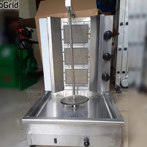 Premier Commercial Shawarma 3 Gas Burner Machine 