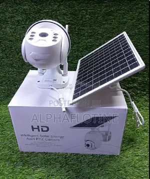 Ubox Metallic Solar Light Solar Powered 4g GSM PTZ 360 Camera