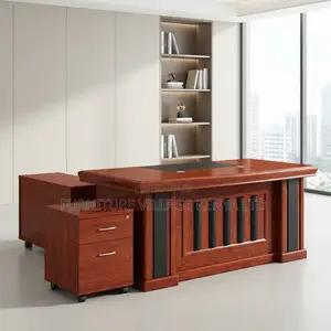 Office Tables; 1.6m Executive L-shaped Office Desk
