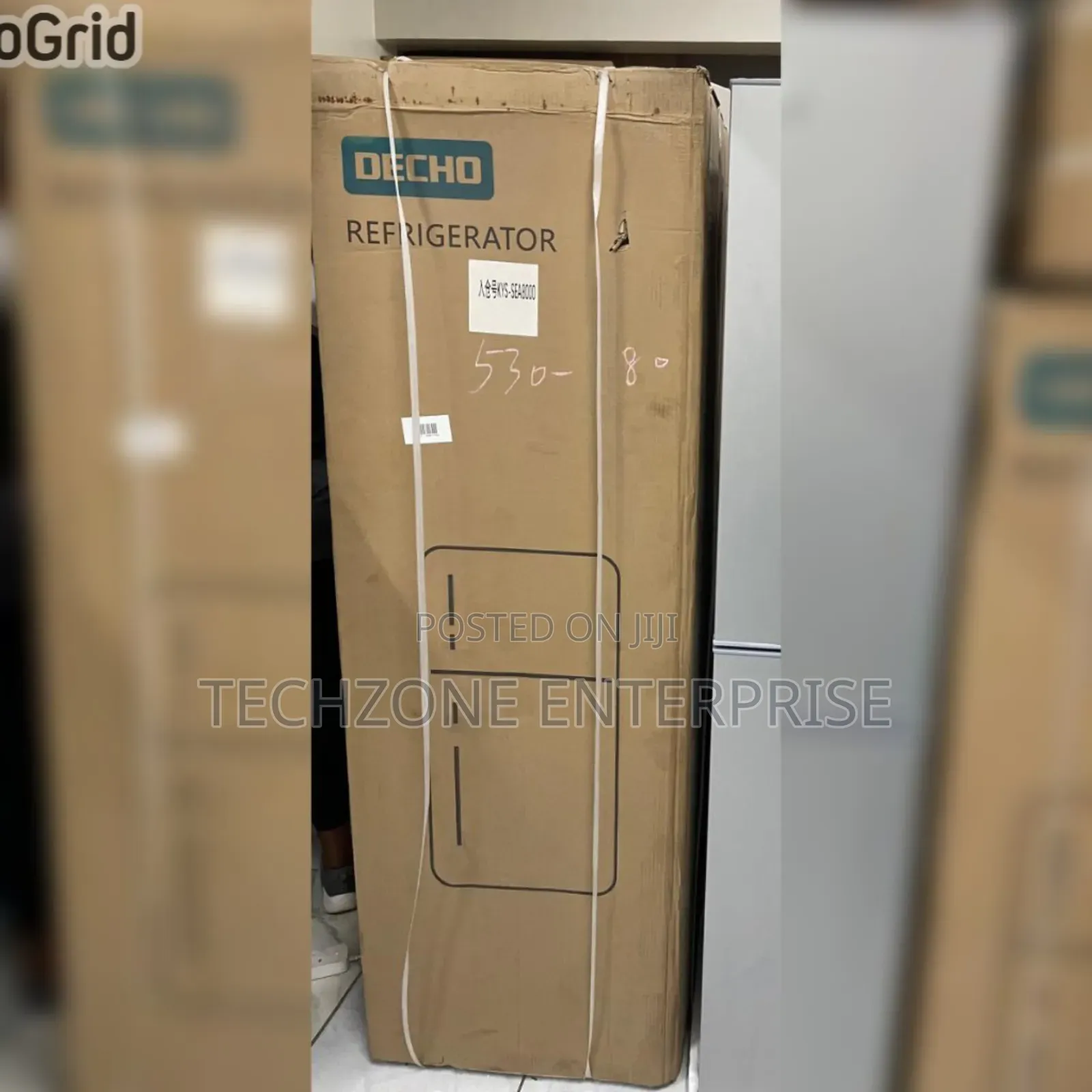 Decho 250 Litres Double Door Top Freezer Refrigerator 