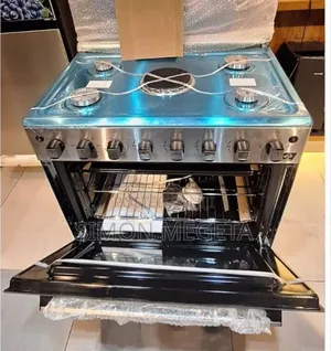 60*90 Starworth 4+1 Stainless Steel Cooker With Electric Oven