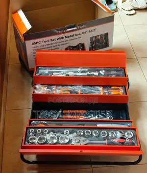 85pc Toolset Wrench/ 85pc Wrenches in a Toolset Metal Box