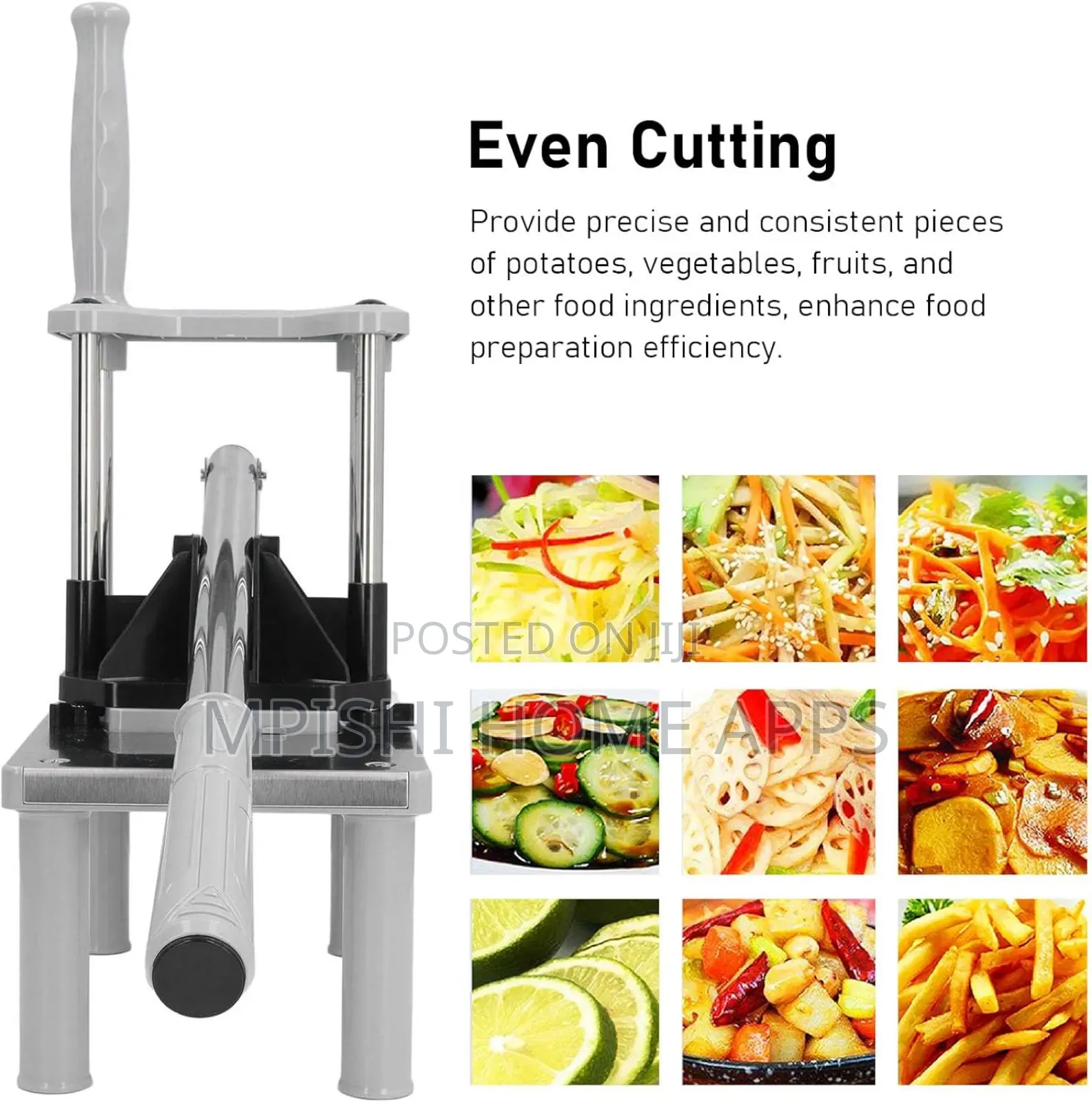 Stainless Steel Potato Chipper/French Cutter