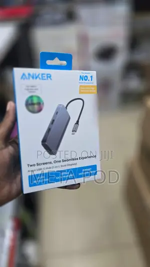 Anker Usb-C (7-in-1, Dual Display) Adapter