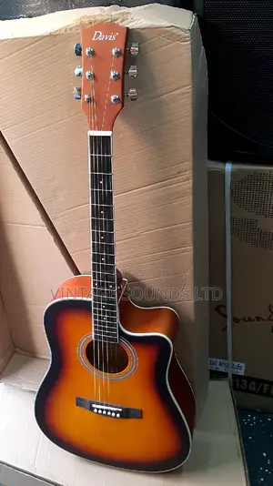41inches Semi Acoustic Box Guitar ( Brown )