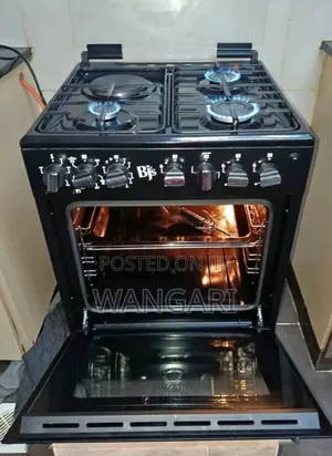 Removable Oven 60 by 60 Standing 3 Gas +1 Hotplate Gas Cooker