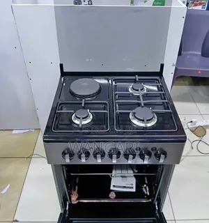 3+1 Electric Nunix Free Standing Cooker With Jet Valve