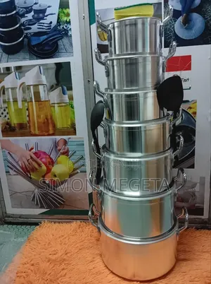 Tornado Tc 14-PCS Stainless Steel Cooking Pot Set