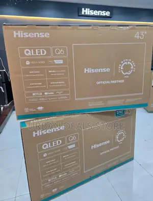 Hisense 43" Q6 Qled Available