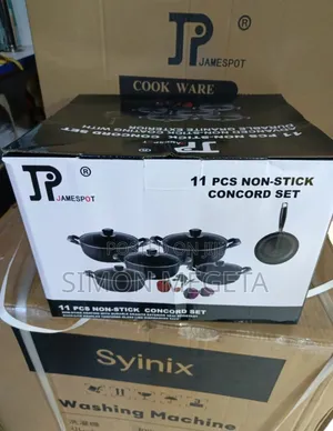 11 Pieces Heavy Duty Jp Non Stick Cookware Set