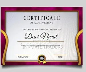 Certificate Printing