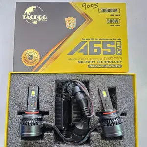 A65-H7 500w Equivalent Led Headlight Bulbs –38000lm Super Bright