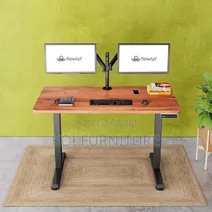 Office Tables; 1.2m Electric Adjustable Smart Height Table