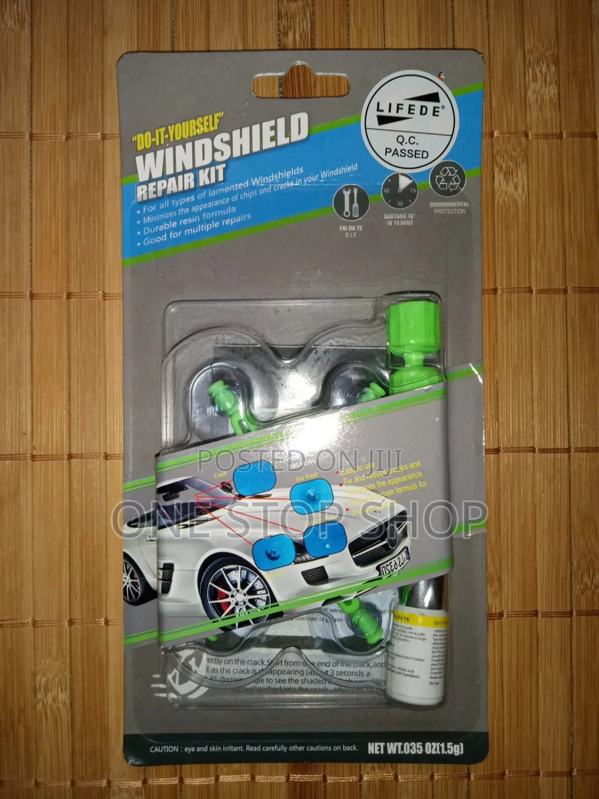 Windshield Repair Kit Repairs Chips And Cracks