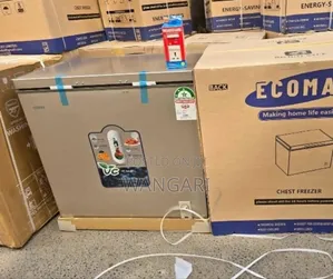 Ecomax 219 Litres Chest Freezer With Free Fridge Guard