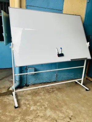 Whiteboard and Stand##Pens, Erasers on Sale