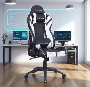 Adjustable Reclining Leather Gaming Chair