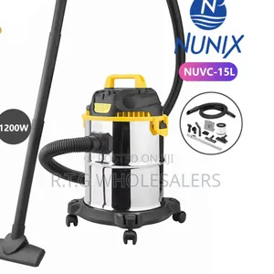 Nunix 15 L Wet Dry Vacuum Cleaner – Powerful Multi‐Surface Suction