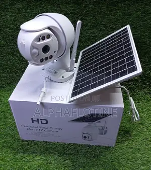 Ubox 4g Solar CCTV Camera With Sim Camera 1080p,4mp Outdoor Security