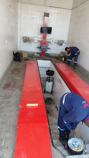 3d Wheel Alignment System With 4t Pit Rack Machine.