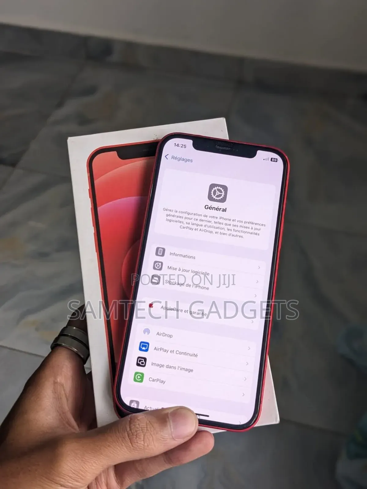 New Apple iPhone 12 128 GB Red
