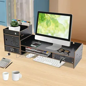 Bamboo Monitor Stand