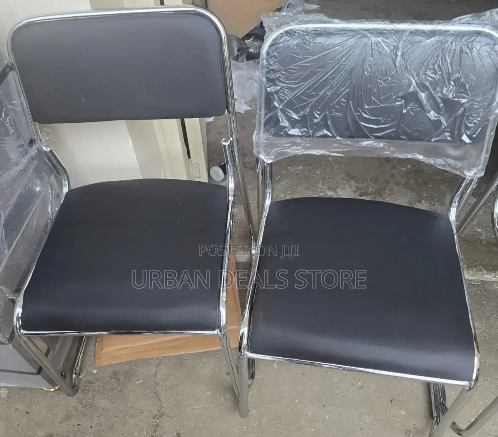 Executive Leather Office Waiting Chair