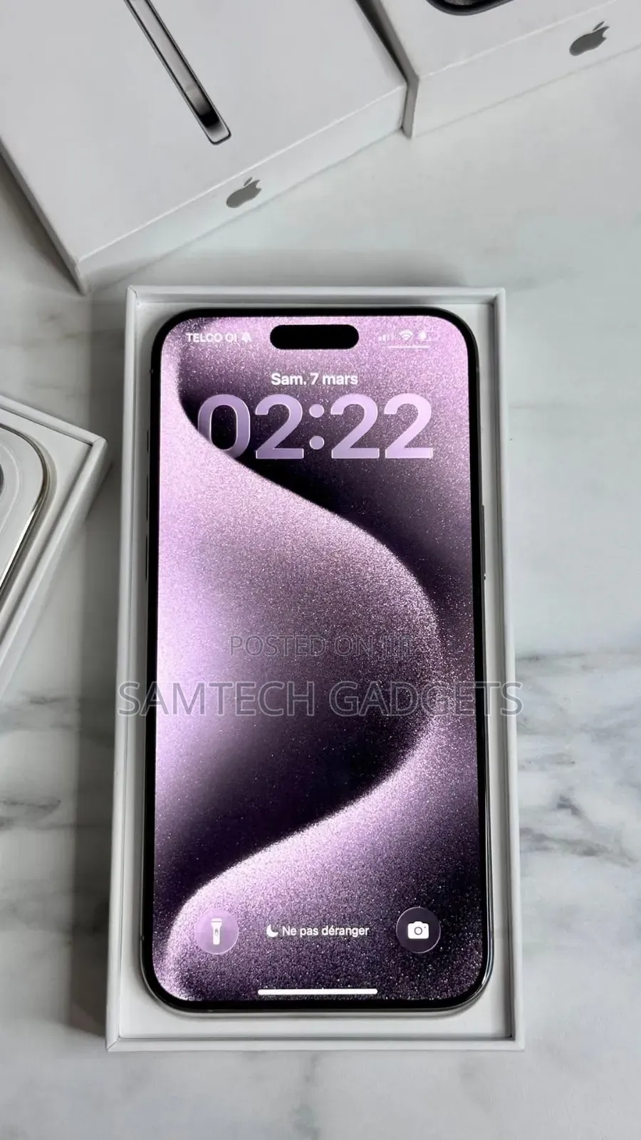 New Apple iPhone 15 Pro Max 256 GB Gray