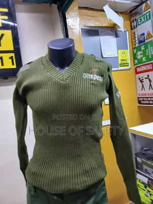 V Neck Front Security Sweater in Juggle