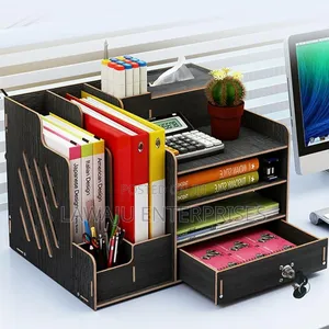 Bamboo Desk Organizer
