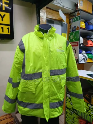 Outdoor Wind Resistant Jackets in Luminous Green