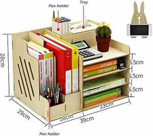 Bamboo Desk Organizer